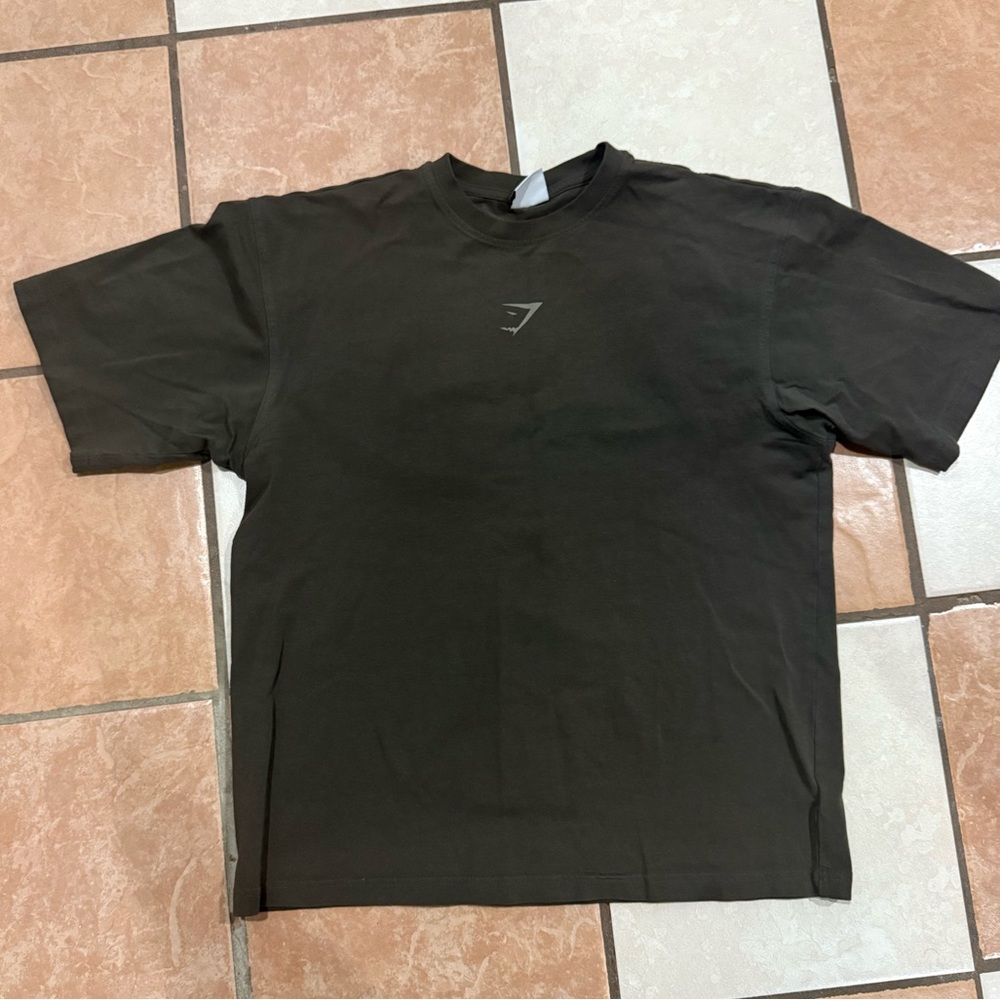 Gymshark Power T Oversized - Olive Green M